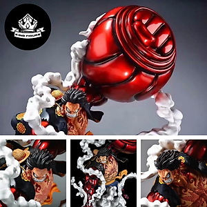 Mô Hình LED Luffy Gear 4 25cm BOUNCE MAN KingFigure Mô hình One Piece Cao Cấp, Figure Mô Hình Anmie One Piece Luffy Vua Hải Tặc