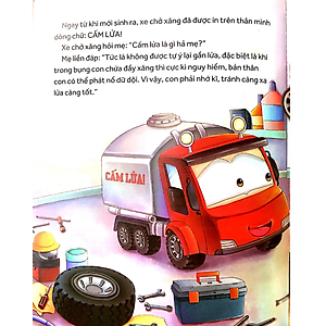 Sách Những Chiếc Xe Hiệp Sĩ: Xe Chở Xăng Sợ Lửa