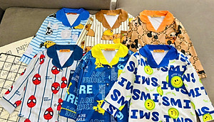 Đồ bộ bé trai, bộ ngủ dài tay pijama pizama cho bé trai size lớn 12-40KG chất thun lạnh mềm mịn mát