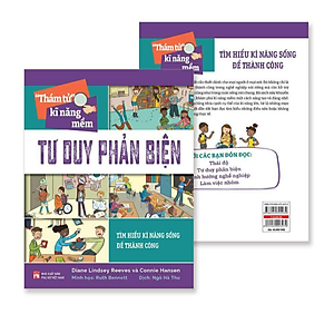 Sách “Thám Tử” Kĩ Năng Mềm: Định Hướng Nghề Nghiệp/ Làm Việc Nhóm/ Thái Độ/ Tư Duy Phản Biện