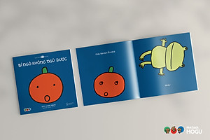 Truyện Ehon bé 1-2-3 tuổi - Bí ngô không ngủ được