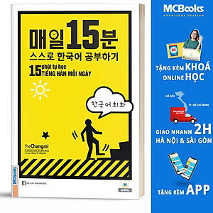 15 Phút Tự Học Tiếng Hàn Mỗi Ngày