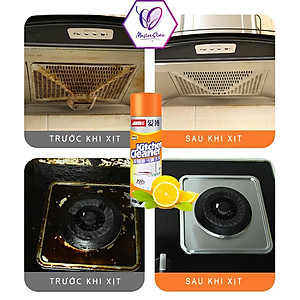 Bình xịt bọt tuyết tẩy rửa đa năng vệ sinh bếp Kitchen Cleaner, nhà tắm Bathroom Cleaner Master Store