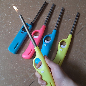 Vỏ Hột Quẹt Bật Lửa Mồi Lửa Bếp Gas Bếp Cồn, Châm nến An Toàn Tiện Lợi - Giao Màu Ngẫu Nhiên