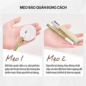 Kẻ Mắt Glamrr Q Chống Nước Thuần Chay VEGAN SUPER STAY EYELINER (0.6g)