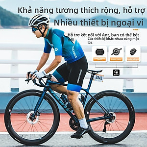 Cycplus M1 Đồng Hồ Tốc Độ Xe Đạp GPS ANT+ Bluetooth 5.0 Speedometer LCD 2.9" Backlight IPX6 Tương Thích Strava Garmin
