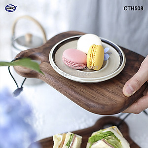 Thớt gỗ óc chó nhập khẩu Mỹ - bày pizza dùng trang trí/ chụp hình (đủ kích cỡ và kiểu dáng)