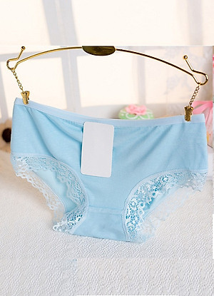 Set 10 quần lót nữ cotton viền ren màu ngẫu nhiên-Modal 08