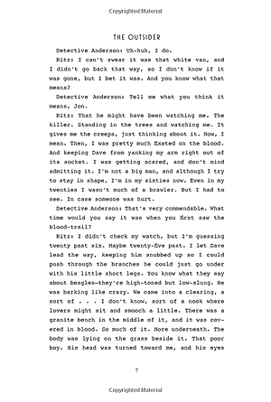 Sách Stephen King: The Outsider (Hardcover)