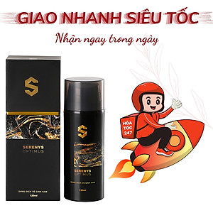 Combo 2 Gel vệ sinh nam Serenys Optimus 120ml - Dung dịch vệ sinh phụ khoa nam giới