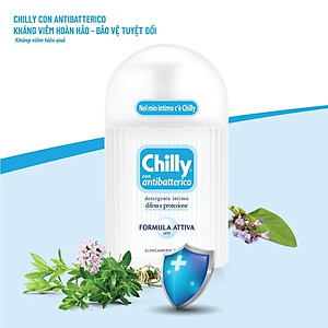 Dung Dịch Vệ Sinh Phụ Nữ Chilly Gel 200ml/chai - Hàng Chính Hãng Nhập Khẩu Ý