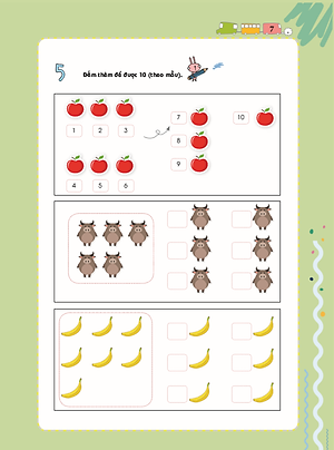Sách POMath - Toán Tư Duy Cho Trẻ Em 4-6 Tuổi (Tập 5)