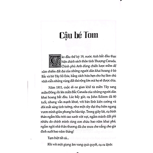 Sách Thomas Edison - Thiên Tài Bắt Đầu Từ Tuổi Thơ