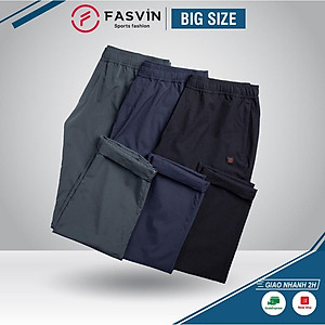 Quần Gió Nam BIG SIZE FASVIN Từ 80 Đến 120KG Ống Suông Vải Đẹp Hàng Nhà Máy Tiện Dụng Đi Chơi Hay Mặc Nhà DC22179.