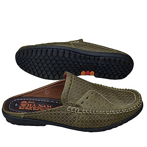 Dép Bít Mũi Nam HÀ NAM Da Bò Thật Cao Cấp GSB2070