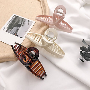  Kẹp tóc, cặp tóc nữ càng cua hàn quốc nhẹ nhàng KT18  - Đen