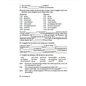 Sách - Bài Tập Tiếng Anh Lớp 8 - Không Đáp Án - Bám Sát SGK Chân Trời - Hồng Ân