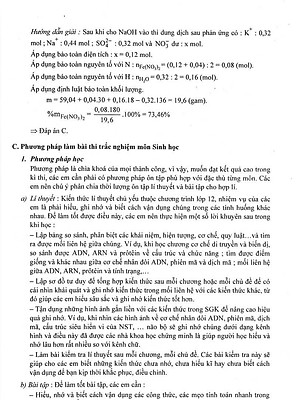Bộ Đề Trắc Nghiệm Luyện Thi THPT Quốc Gia 2020 - Khoa Học Tự Nhiên - Tập 1 - Tái Bản