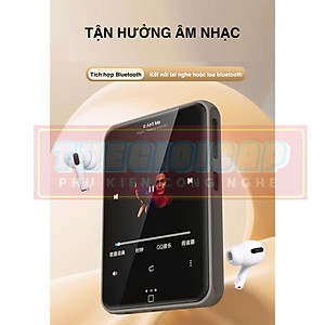 Máy Nghe Nhạc Android MP3 MP4 Màn Hình Cảm Ứng 3.5 Inch Bluetooth RUIZU D60 Bộ Nhớ Trong 16GB (Hỗ Trợ Tiếng Việt) - Hàng Nhập Khẩu