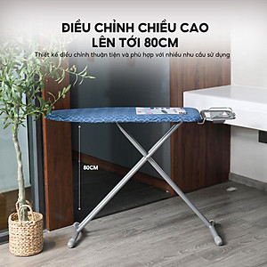 Bàn để ủi, cầu là quần áo dạng đứng khung bằng thép Lebenlang LBL3636 - hàng chính hãng
