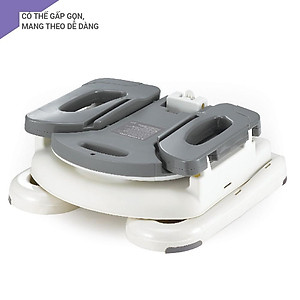 Ghế ăn dặm cho bé gấp gọn nâng hạ độ cao Mastela 07110 / 07112  - Ghế tập ăn dặm cho bé chuẩn ASTM Mỹ BPA Free