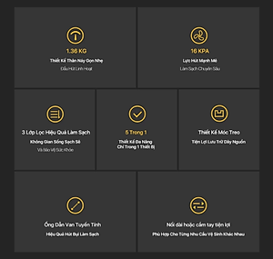 Máy hút bụi Deerma DX120C lực hút 16Kpa, Công suất 600W động cơ không chổi than {New 2025} - Hàng chính hãng