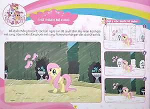 My Little Pony - Tập Tô Màu Sáng Tạo 4Q - Vườn Cổ Tích Vui Nhộn