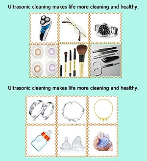 Máy rửa siêu âm GTsonic T2 – 2L, công nghệ sóng siêu âm hiện đại, làm sạch nhanh mọi vết bẩn, vết hoen ố và cặn bám trên bề mặt sản phẩm, phù hợp trang sức, mắt kính, đồng hồ, linh kiện điện tử – Hàng chính hãng