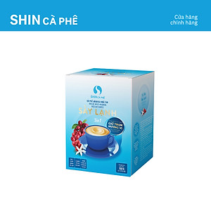 Cà phê hòa tan Arabica sấy lạnh 3 in 1 - SHIN Cà Phê - Hộp 10 gói