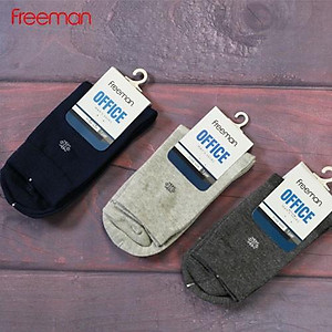 Combo 5 đôi Tất vớ dài, chất liệu cotton FREEMAN [SOF40...]
