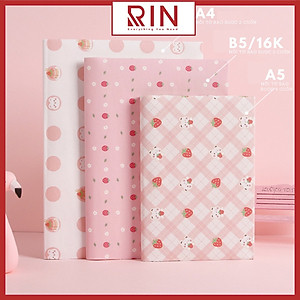 Giấy bọc sách vở / Giấy gói quà / giấy bao tập / giấy bao vở học sinh, sinh viên size A4, B5, A5 cao cấp – 24 cuốn