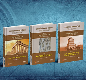 Lịch Sử Văn Minh Thế Giới Phần 2: Đời Sống Hy Lạp - Will Durant (trọn bộ 3 tập) - Sách IRED Books