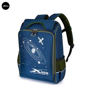 Balo Tiểu Học Xbags Universe XB 3104 - Cặp Sách Chống Gù Siêu Nhẹ Cho Bé Trai, Thiết Kế Công Thái Học Bảo Vệ Cột Sống, Vải Bền Đẹp