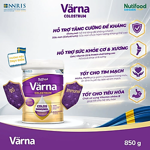 Sữa Bột Värna Colostrum Lon 850g