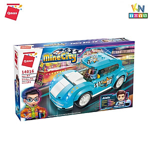 Đồ chơi lắp ráp, xếp hình Qman – Xe đua (nhiều mẫu khác nhau)