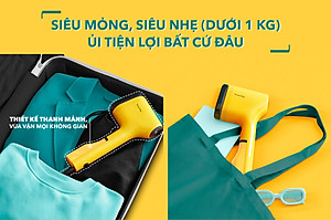 [SẢN PHẨM MỚI] Bàn ủi hơi nước cầm tay Tefal Pure Pop - [Hàng chính hãng]