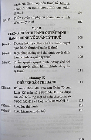 Luật Quản Lý Thuế Năm 2025