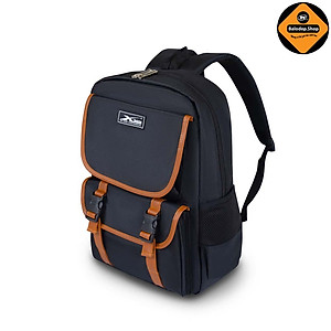 Balo Học Sinh Thời Trang Xbags Clever Màu Đen Cao Cấp, Siêu Nhẹ, Cá Tính, Đựng Được Laptop 14 Inch XB3105!