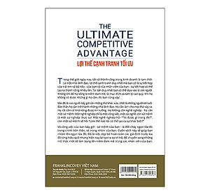 Sách Lợi Thế Cạnh Tranh Tối Ưu (The Ultimate Competitive Advantage) - PACE Books
