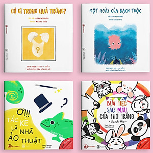 Combo 11Q Ehon Nhật Bản: Moi Moi + Full Bộ Ehon Cho Bé Thông Minh Sáng Tạo ( Ehon Hình Khối + Ehon Âm Thanh + Ehon Màu Sắc) + Poster An Toàn Cho con Yêu ( Phát Triển Trí Tuệ Cho Trẻ Từ 0-6 Tuổi)