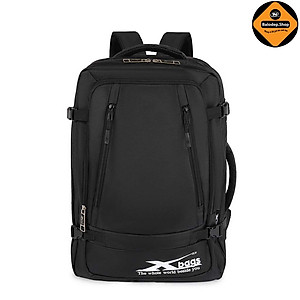 Balo Laptop Size Lớn Xbags Leader Cao Cấp Màu Đen, Đựng Được Laptop 17 Inch, Thiết Kế Mở 180 Độ, Nhiều Ngăn, Chống Nước, Chống Sốc, Phù Hợp Đi Làm Du Lịch!