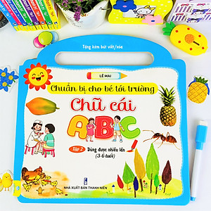 Sách - Chuẩn bị cho bé tới trường: Chữ cái và chữ số ndbooks