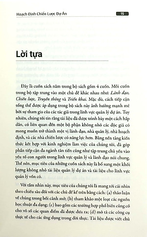 Sách Hoạch Định Chiến Lược Dự Án