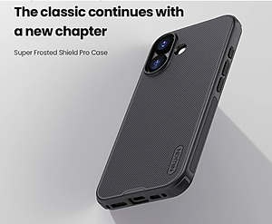 Ốp lưng cho iPhone 17 Pro Max /17 Pro / 17 Air / 17 - hiệu Nillkin Frosted Shield Pro chống sống chống vân tay - Hàng chính hãng