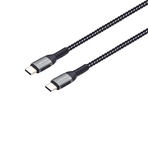 Cáp sạc siêu nhanh và truyền dữ liệu tốc độ cao Volwatt GE-031-CC 240W Type-C to Type-C Cable - Hàng Chính Hãng