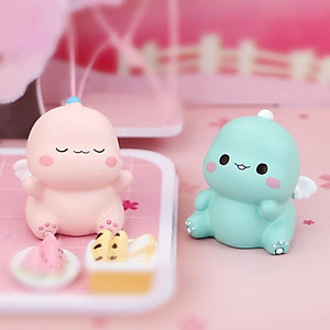 Mô Hình Trang Trí Taplo Ô Tô Xe Hơi Bàn Làm Việc Bàn Học Phòng Khách Khủng Long Mini Siêu Cute - Phụ Kiện Xe Hơi Ruffo