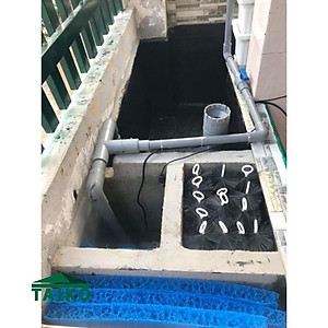 [1 Kg] Sơn Chống Thấm Đa Năng Gốc Bitum TAIKO BITSUN NO2 - Keo Sơn Chống Thấm Bể Cá Koi, Sàn Mái Nhà, Móng Nhà, Bể Âm