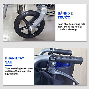 Xe lăn tay cơ bản cho người già, Nhiều mẫu lựa chọn - Hàng chính hãng NIKITA