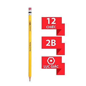 Bút Chì Gỗ Stacom 2B PC107