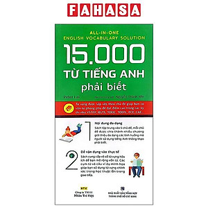 15.000 Từ Tiếng Anh Phải Biết